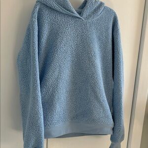 Athleta Kids Blue Fleece Hoodie